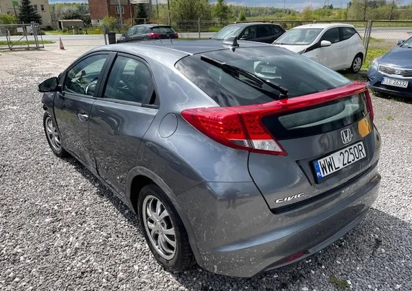 Honda Civic cena 20500 przebieg: 140318, rok produkcji 2012 z Kościerzyna małe 211